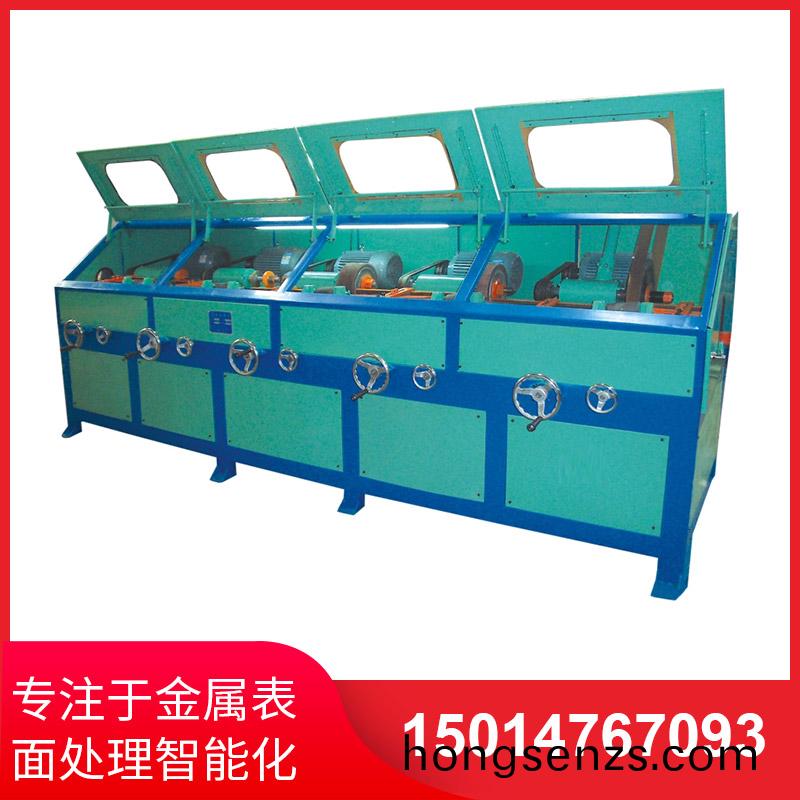 圓筦拋光機(ji)支持自動上下料裝寘