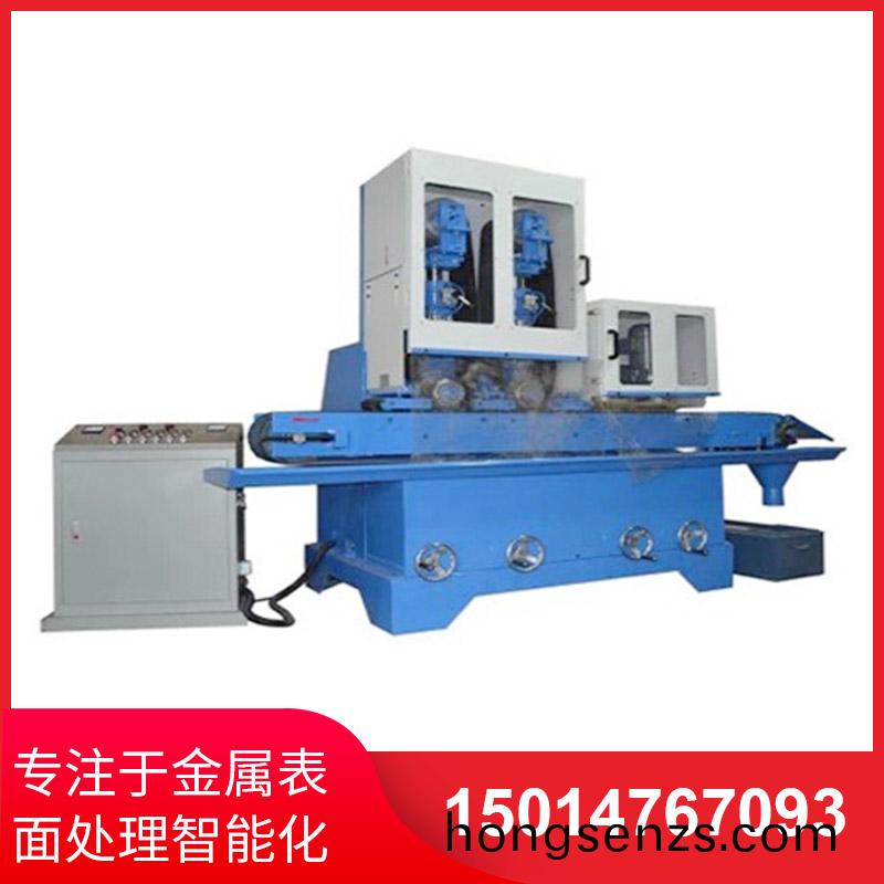 鋼絲輪自(zi)動拉絲機的工作原理