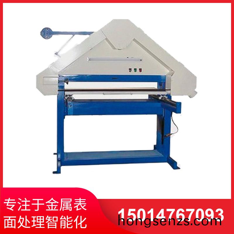 三角拉絲(si)機(jī)設(shè)(she)備如何做好錶麵拋光拉絲砂帶